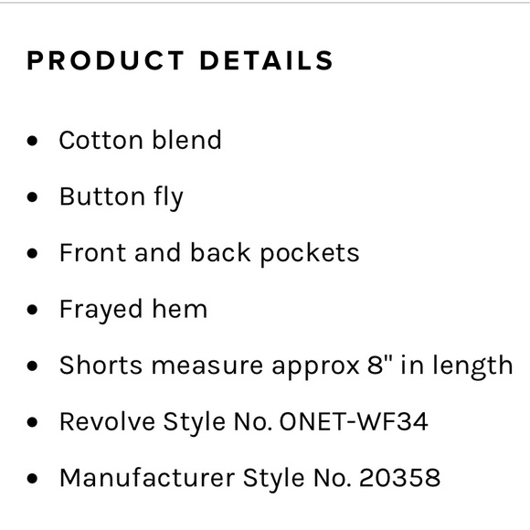 One Teaspoon Bonitas Low Waist Distressed Shorts - Picture 4 of 4